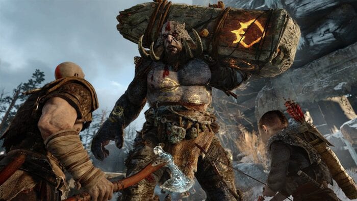 If Time Travel allowed our current Kratos, with his Leviathan Axe