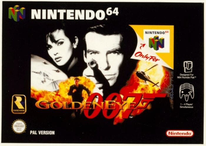 Goldeneye N64 art