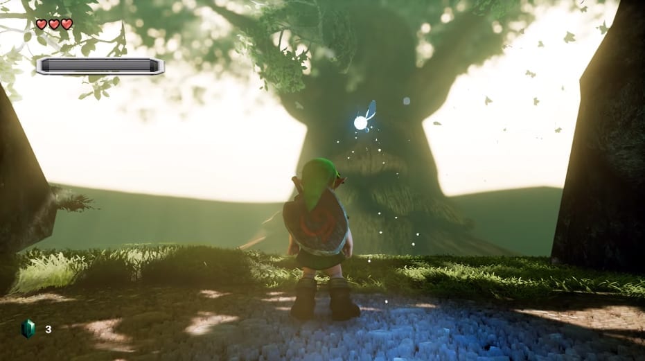 Zelda: Ocarina of Time Unreal remake now has a completely playable