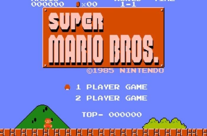 A rare mint copy of Super Mario Bros for the NES breaks records