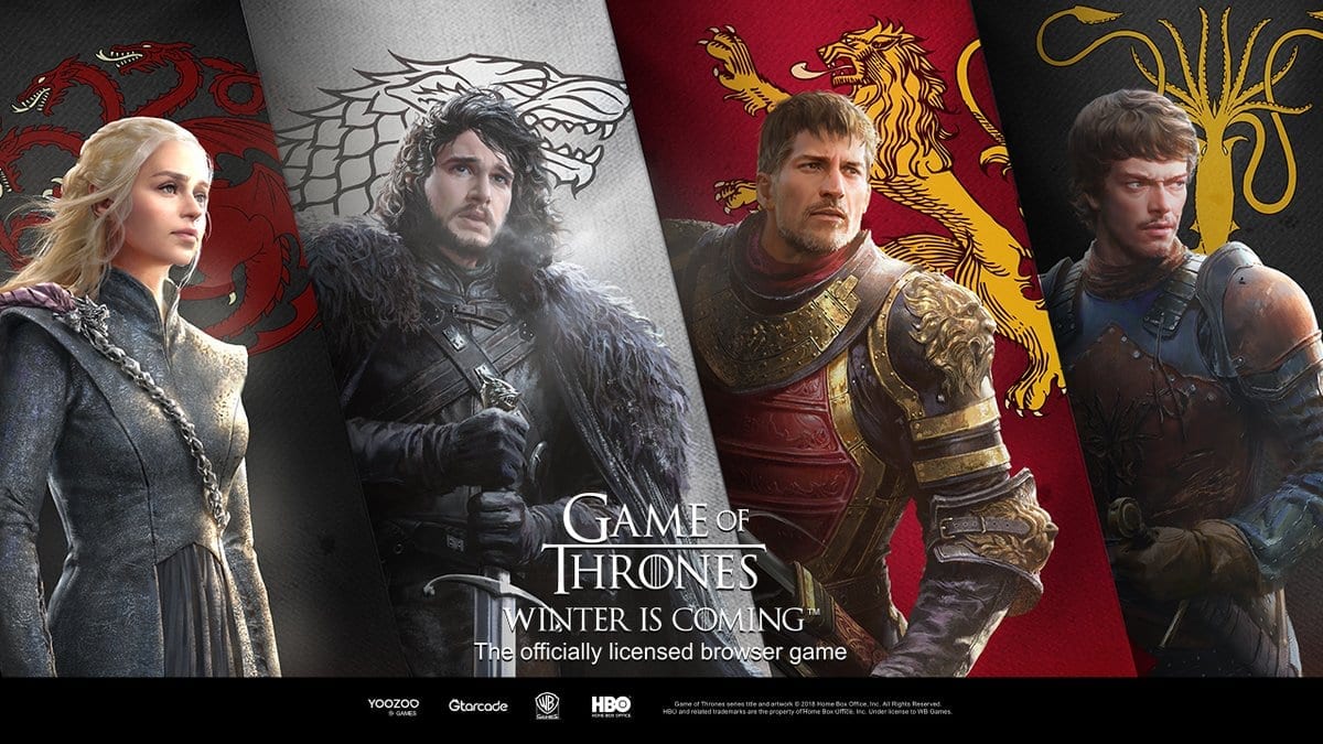 A New And Official Game Of Thrones Game Has Been Released