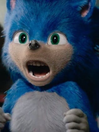 Supposedly leaked live-action Sonic design