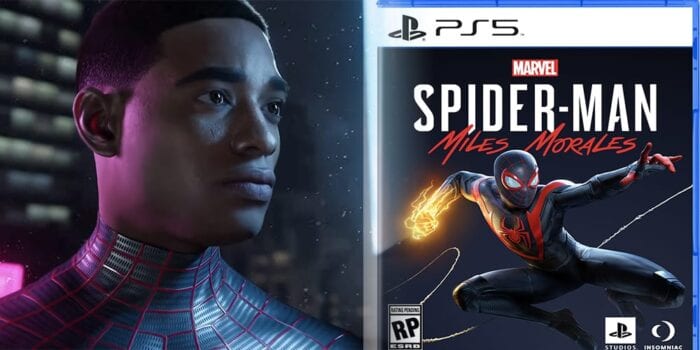 Image of miles morales and game