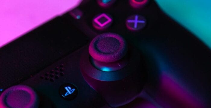 Stock image of a ps4 controller