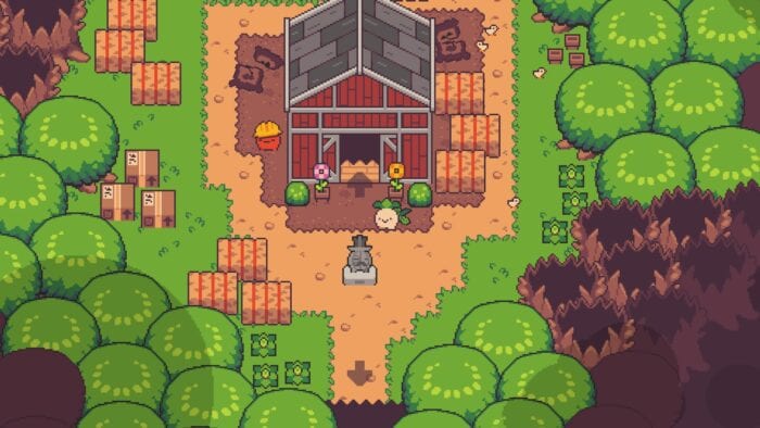 Screenshot fromTurnip Boy Commits Tax Evasion