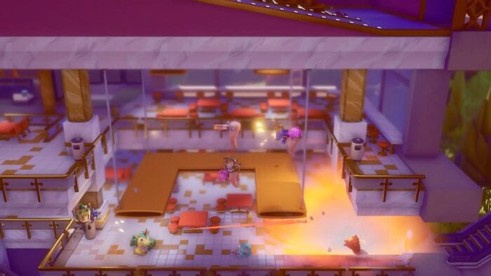 Screenshot of worms rumble