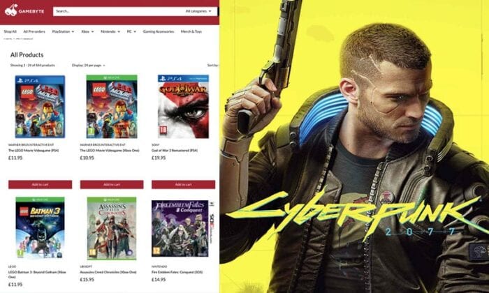 cyberpunk gamebyte shop