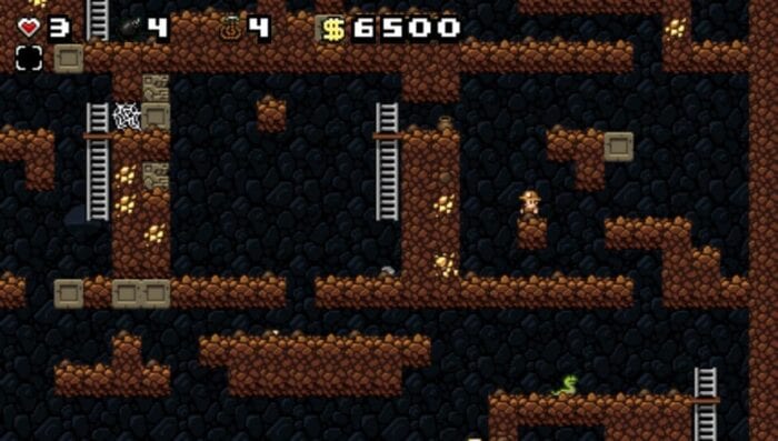 Screenshot from Spelunky