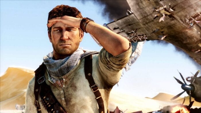 Nathan drake in uncharted 3