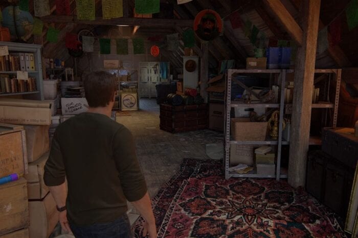 Uncharted 4 attic