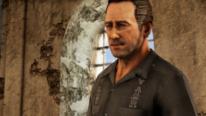 Sully in Uncharted 2