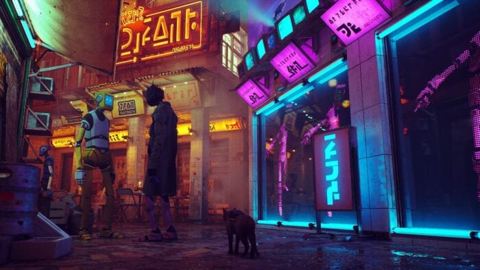 screenshot from stray, ps5