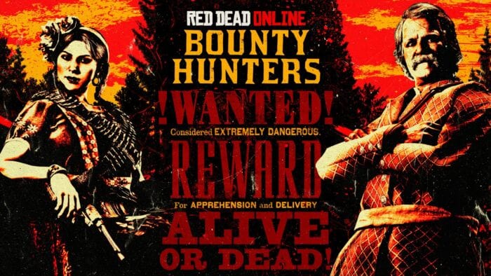 red dead online bounty hunter week