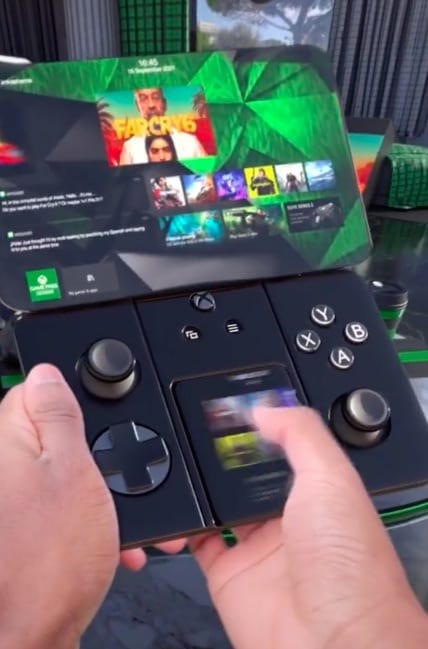 Xbox Series Z Handheld Concept