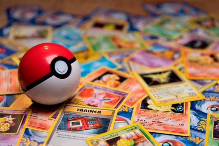 stock photo pokemon cards