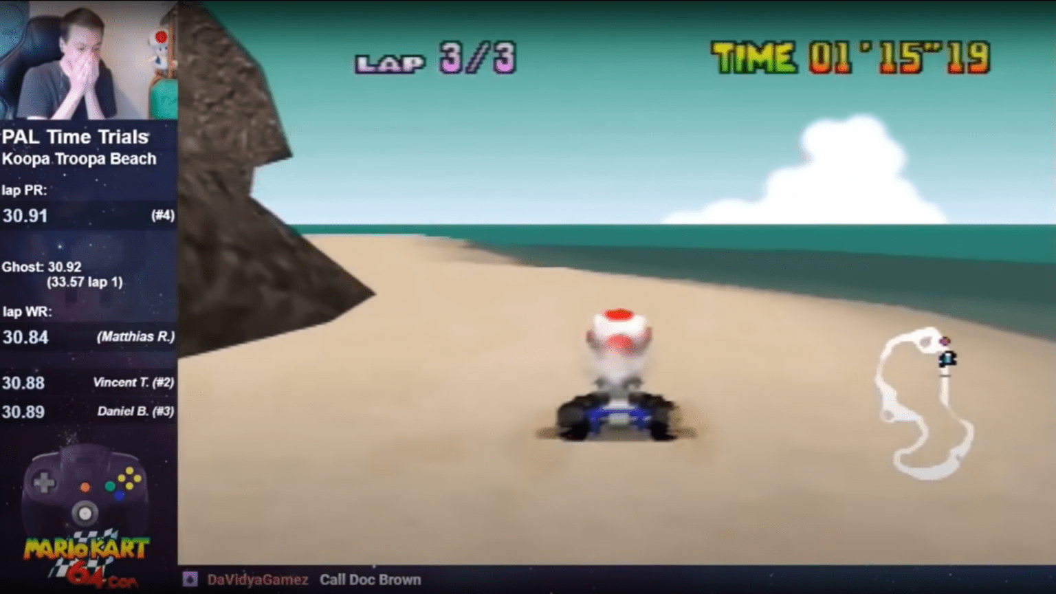 Mario Kart 64 Player Snags Every Speedrunning World Record