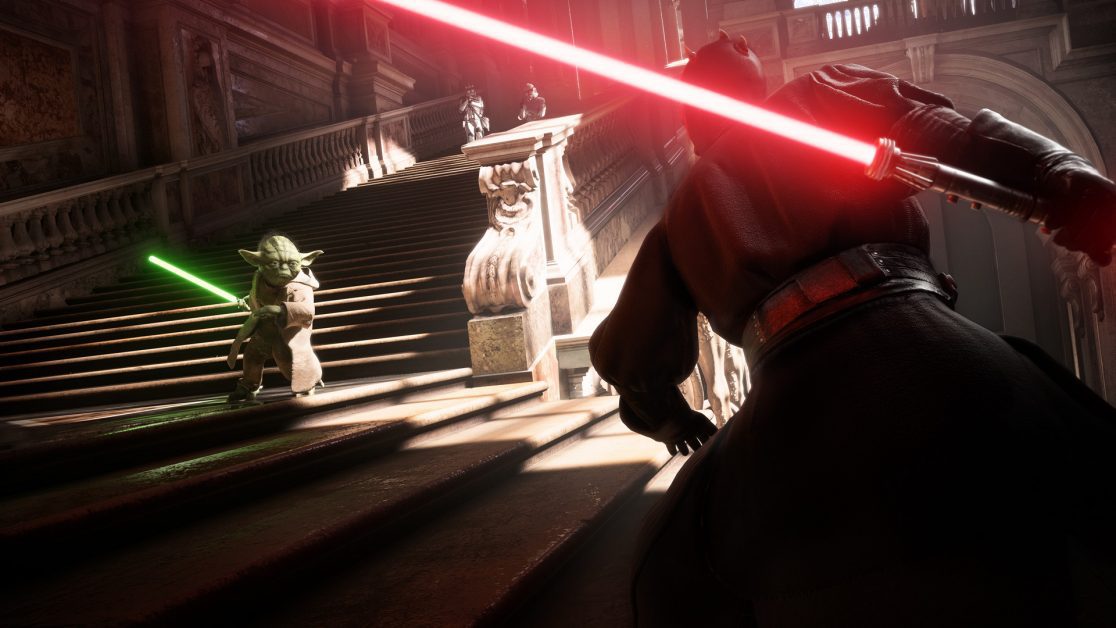 Maul R2 D2 Star Wars Battlefront Originally Had R2-D2 As A Playable Character