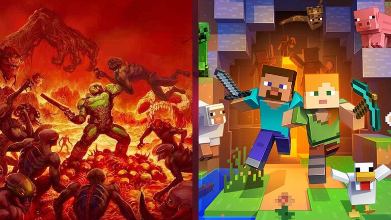 You Can Play A Whole New Doom Game In Minecraft Right Now