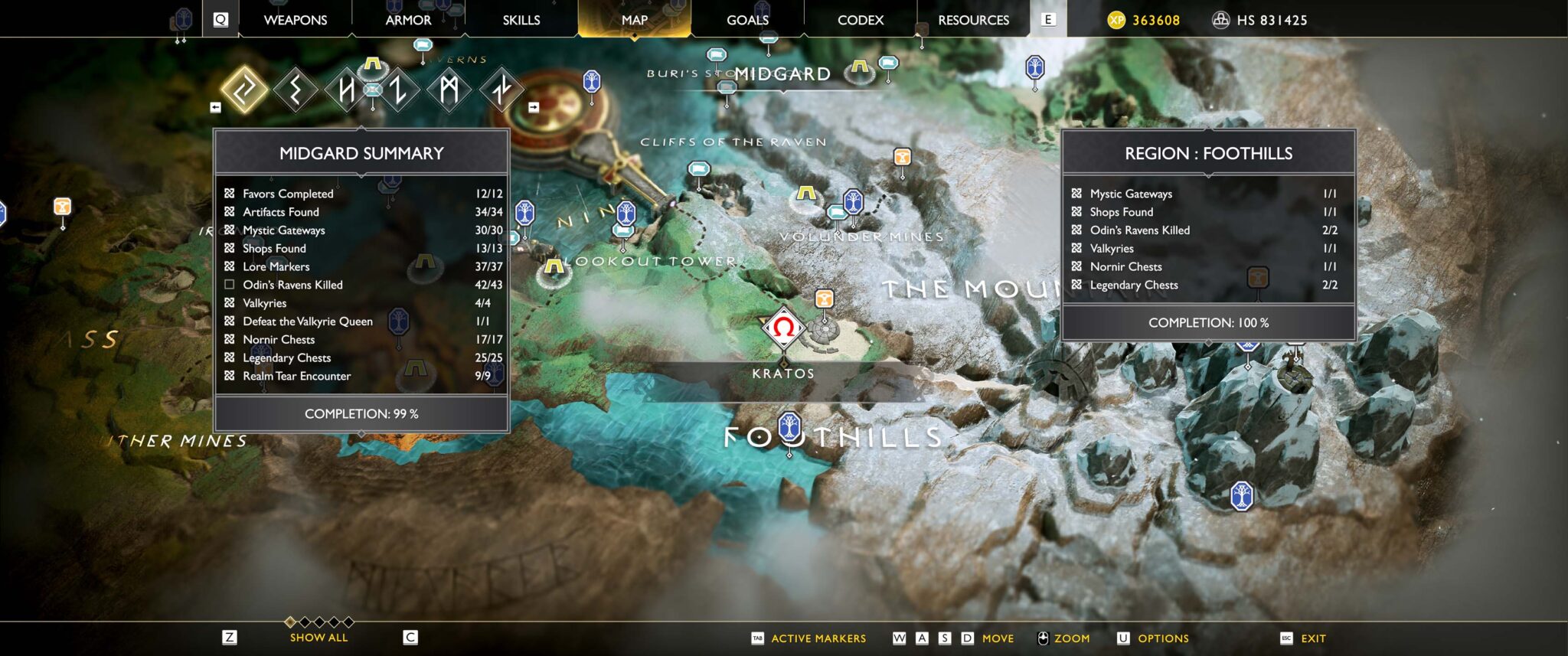 God Of War Guide All Horn of Blood Mead Locations