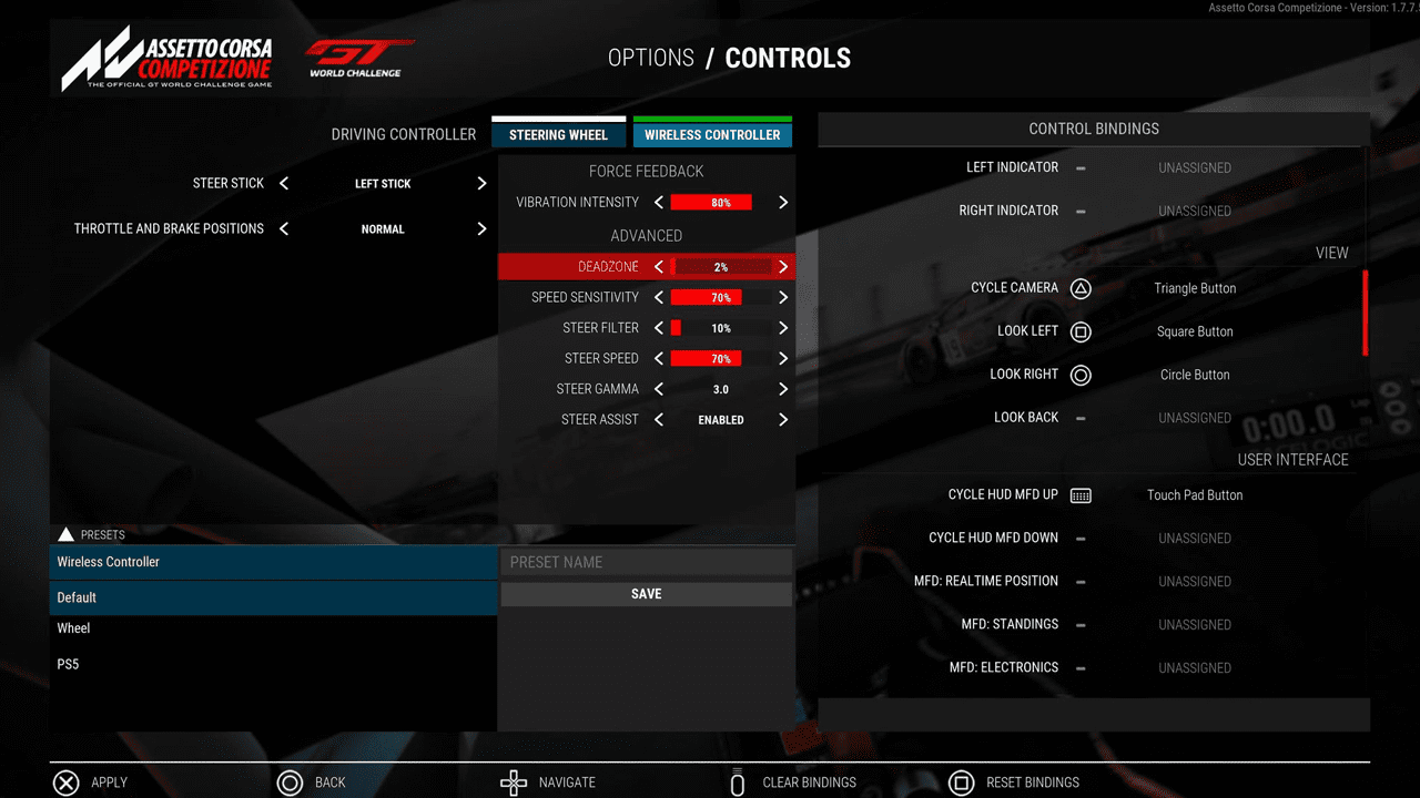 Assetto Corsa PS4 Game on PS5