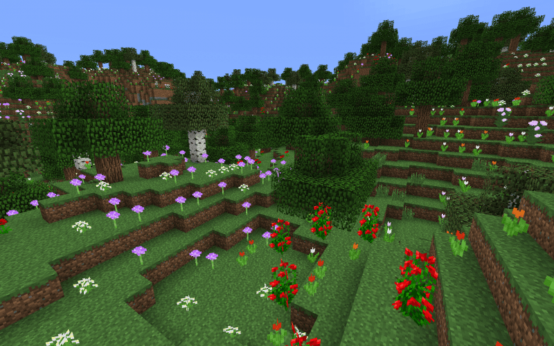 Minecraft Flowers