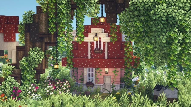 Cottagecore Minecraft House