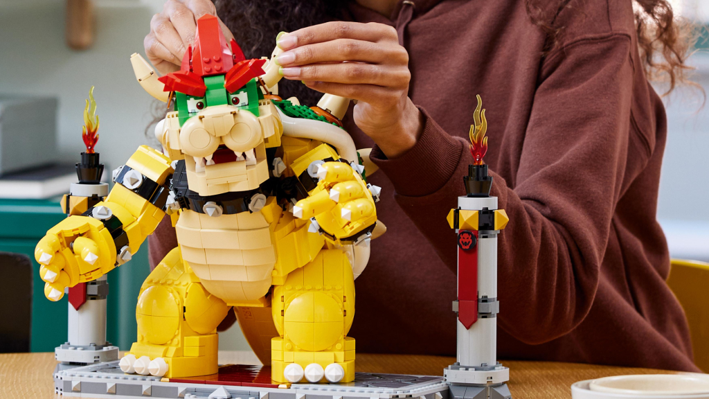 Check out a custom LEGO Super Mario Bowser's Fury model