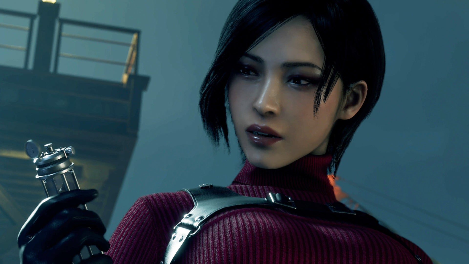 Ada Wong from Resident Evil 4 Remake who we may see more of in the upcoming Capcom Showcase